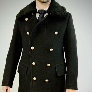 100% Authentic Burberry Wool Collar Coat